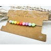 Schulkind Armband Geschenk Mädchen Junge Einschulung Perlenarmband Schultüte erste Klasse