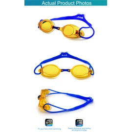 [Saeko] Seiko S62 Tropedo Swim Goggles, Swimming Goggles, Anti-Fog, Waterproof, Adult, Unisex, Nose Strap with Case