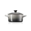 Le Creuset Stoneware Petite Round Casserole, 0.25 L, Flint, 71901104440100