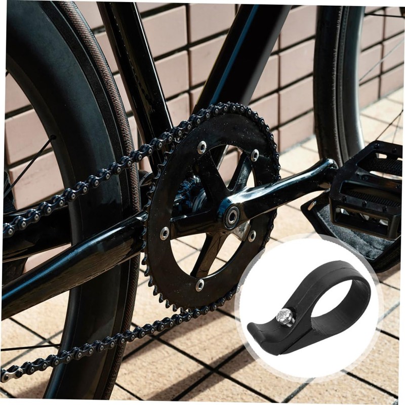 Ciieeo 2pcs Bike Chain Deflector and Guard Drop Chain Stabilizer