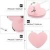 Baluue Love Lock Heart Padlock with Key, 10CM Diary Lock