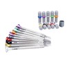 Watch Repair Screwdriver Set 0.6‑2.0mm Color Coded Replaceable Heads Micro