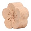 8 Pcs Essential Oil Car Diffuser Plum Flower Shape Natural