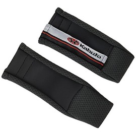 オージーケーカブト(OGK KABUTO) ASAGI あごひもカバーセット [ダークグレー]