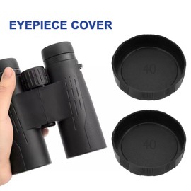 LT Easiyl 40mm Inner Diameter Lens Caps, Lens Covers for Binoculars, Telescopes, Monocular and Optical Accessories, Pack of 2