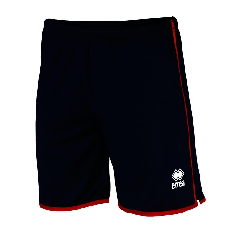 Errea Unisex Bonn Shorts, black/red