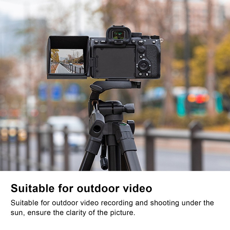 DustProof Digital Camera Screen Protector Popup Sunlight Hood Shield for