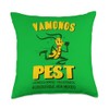Vamanos Pest Control Company Throw Pillow