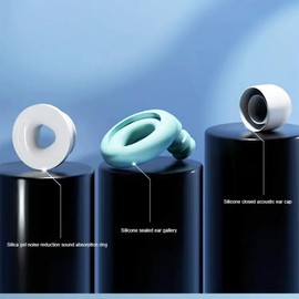 Ohrstöpsel aus weichem Silikon, zum Schlafen, Schwimmen, Lernen, für Musiker und DJs, Geräuschunterdrückung, 32 dB