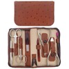 Tenartis 6-Piece Manicure Case Made of Genuine Leather