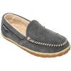Minnetonka Womens Tempe Moc, Grey, Size 7 Wide