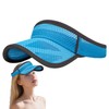Women Sun Visor Hat, Sun Hats with Extended Brim for