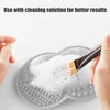 Makeup Brush Cleaning Mat, Silicone Makeup Brush Scrubber, Makeup Brush