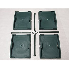 Caravan Jack Pads x4 (Levelling Pads Leg Stabiliser Corner Feet)