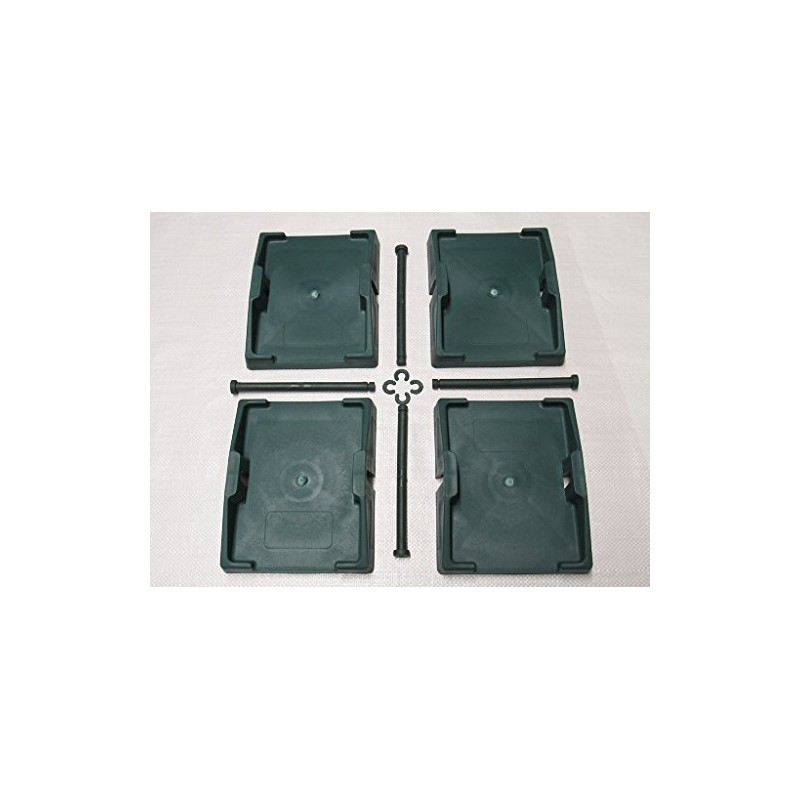 Caravan Jack Pads x4 (Levelling Pads Leg Stabiliser Corner Feet)