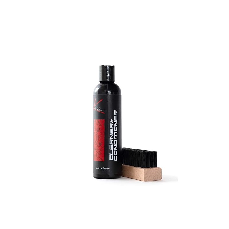 Kikx Cleaner 8oz Bottle Kit for Shoes, Fabrics, Accessories. All-natural.