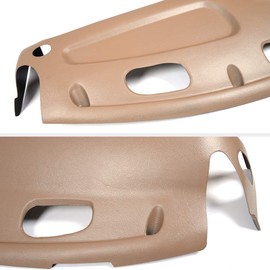 G-PLUS Dashboard Molded ABS Dash Cover Pad Compatible with 1998 1999 2000 2001 Dodge Ram 1500 (submodel: Laramie, Sport, ST, WS)/1998-2002 Dodge Ram 2500/3500 Base 99815013 Beige