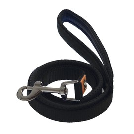 Canny Dog Lead Lead With Soft Padded Handle And Positional Grip, Designed For Walking, Training And Exercising Your Dog - Black