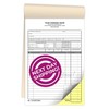 Custom 5.5" x 8.5" Carbonless NCR Books in 2-Part Duplicate