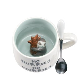 Nette Sloth Kaffee Tassen, Kawaii Tasse,Geschenke für Frauen,3D Tier Morgen Tasse,Nette Stuff,Coole Tassen,Weihnachten Geburtstag Geschenke für Mädchen Kinder Männer Mutti Lehrerin (Sloth)