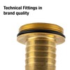 Gardena 7149 Brass Hose Screw Connection 1 Piece with Collar