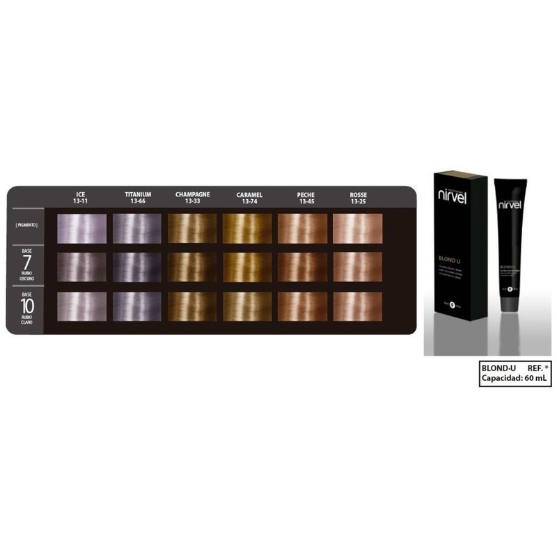 Nirvel BLOND-U Toner Caramel M-74 60 ml Hair Dye Colour