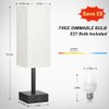 Aooshine Aooshine Dimmable Bedside Lamps, Small Lamp with 3-Way Dimmable