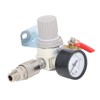 3/8in NPT Air Compressor Regulator with 0 to 1 MPa