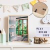 Hotop 100 Sets Metal Picture Frame Turn Buttons Fasteners with