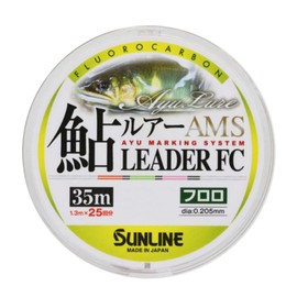 Sunline AMS Leader FC Ayu Lure, 13.8 ft (35 m), 6lb (1.5 Size)