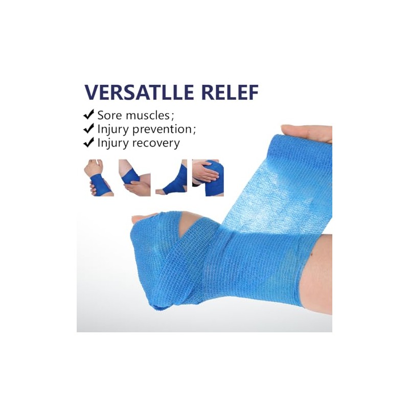 Ice Tape Self Sticking Ice Wrap 2 Pcs Instant Cold