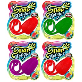 Fun a Ton Giant Sticky Tongue Fidget Toy (24 Packs ) Super Sticky Stretchy Toys for Kids, Bulk Christmas Goodie Bag Stuffers, Party Favors, Birthday Gifts, Classroom Prizes 431-24s