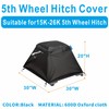 VeyoStories 5th Wheel Hitch Cover, Compatible with 15K-26K Companion Fifth
