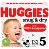 Huggies Size 5 Diapers, Snug & Dry Baby Diapers, Size