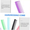 FOMIYES 5pcs Wide Tooth Hair Styling Comb Detangle Brush for