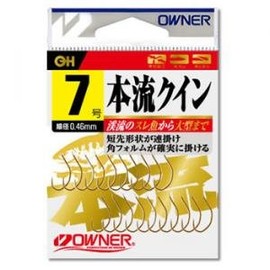 Owner 本流 Quinn Hooks Fish Hook