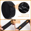 Silicone Gripper Elastic Band Non-Slip Elastic Band 5 Yards 1.5