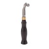 Leather Creaser 0.5mm Regulable Screw Ebony Handle Arc Design Stainless