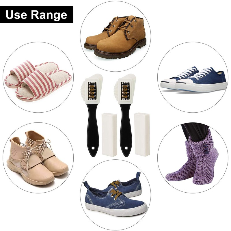 2 Sets of Suede Brush Brush & Nubuck 2 Pieces