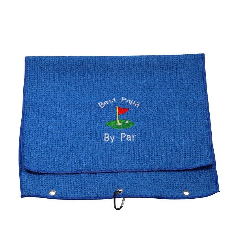 Dad Golf Towel Embroidered Golf Towel Gift Golf Father Gift