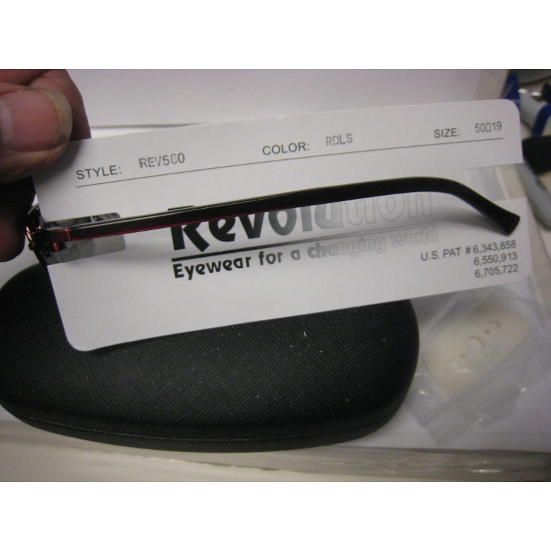 Revolution Eyewear NEW Revolution Eyeglass Frame W/ Magnet sun shade