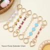 Taouzi 6Pcs Purse Chain Extender Purse Strap Extender for Handbags