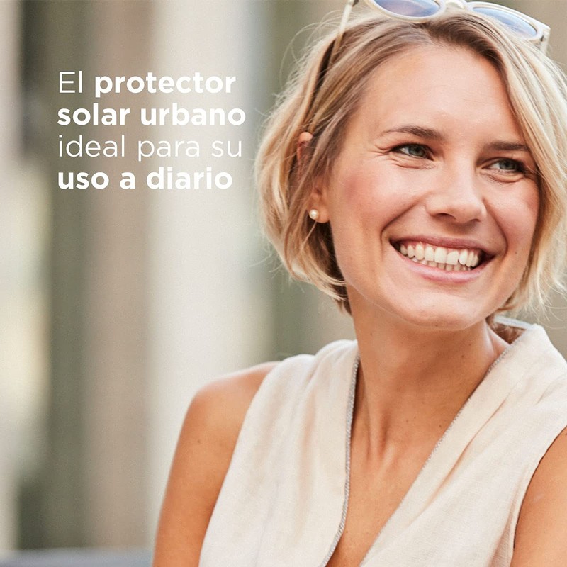 ISDIN Fusion Water Urban SPF 30, Protector Solar Facial, Textura