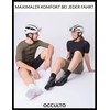 Occulto Men's & Women's Short Road Cycling Socks Pack of