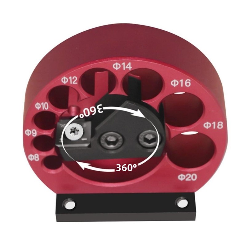Adjustable Drill Milling Dowel Round Rod Auxiliary Tool Dowel Maker
