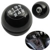 Gear Knob Lever Shifter Handball Fit For 2010-2018 Black Chrome