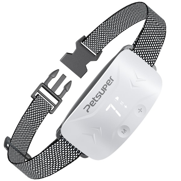 Dog Bark Collar, Petsuper Anti Bark Collars with Beep Vibration