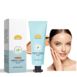 Natural Hydrating Camo Concealer, SPF 30 All Over Complexion Perfector, Body Coverage Perfector, Lightweight and Waterproof Foundation Full Coverage,Concealer for Mature Skin (Natural)