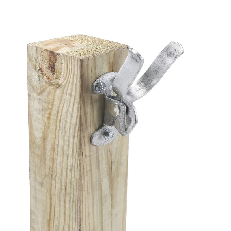 Gate Fork Latch - 1-7/8" Fork, Wall Mount for Chain