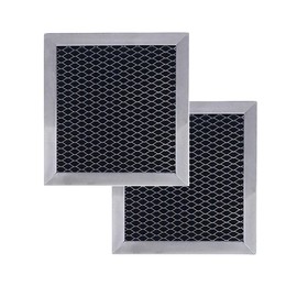 Filter Everything Replacement Kitchenaide 8206230A Compatible Replacement Carbon Filters - 5-1/8 x 5-3/8 x 3/8-2 Pack